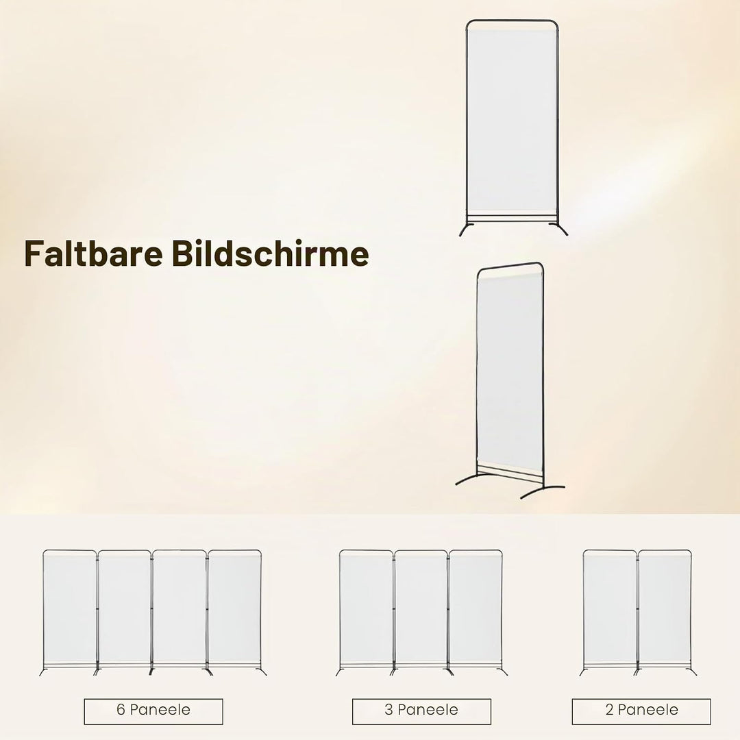Angel Living Paravent Raumteiler Freistehend Sichtschutzwand Raumteiler Stellwand Trennwand Sichtsch