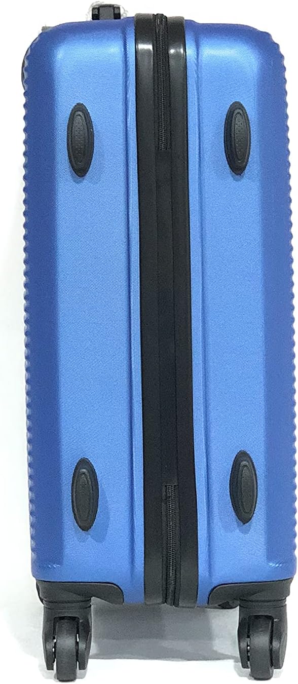 CELIMS Koffer für mittelgrosse Kabine, gross, mit oder ohne Kosmetiktasche – französische Marke Blau