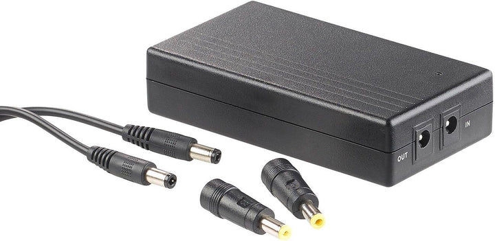 revolt 12V USV: Mini-USV, unterbrechungsfreie DC-Stromversorgung, 12 V, 22 W, 2000 mAh (Notstromvers