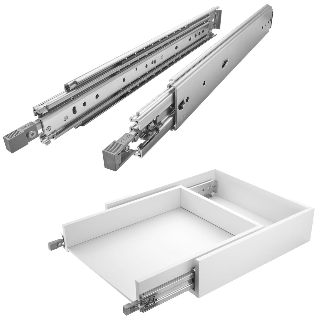 1 Paar SOTECH Schwerlastauszüge VarioSlide KV2-200-H76-L850-EH 863,6 mm mit Lock-in/out Einrastfunkt