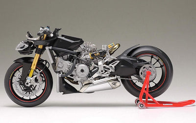 Tamiya 300014129 Ducati 1199 Panigale S Motorradmodell Bausatz 1:12, Mittel