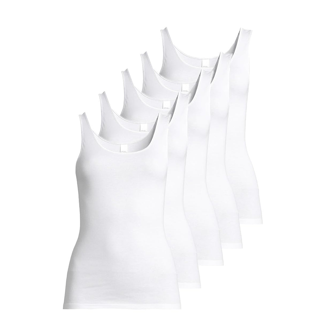 Speidel Basic Achselhemd Natascha, 5er-Pack 40 Weiss Weiss, 40 Weiss Weiss