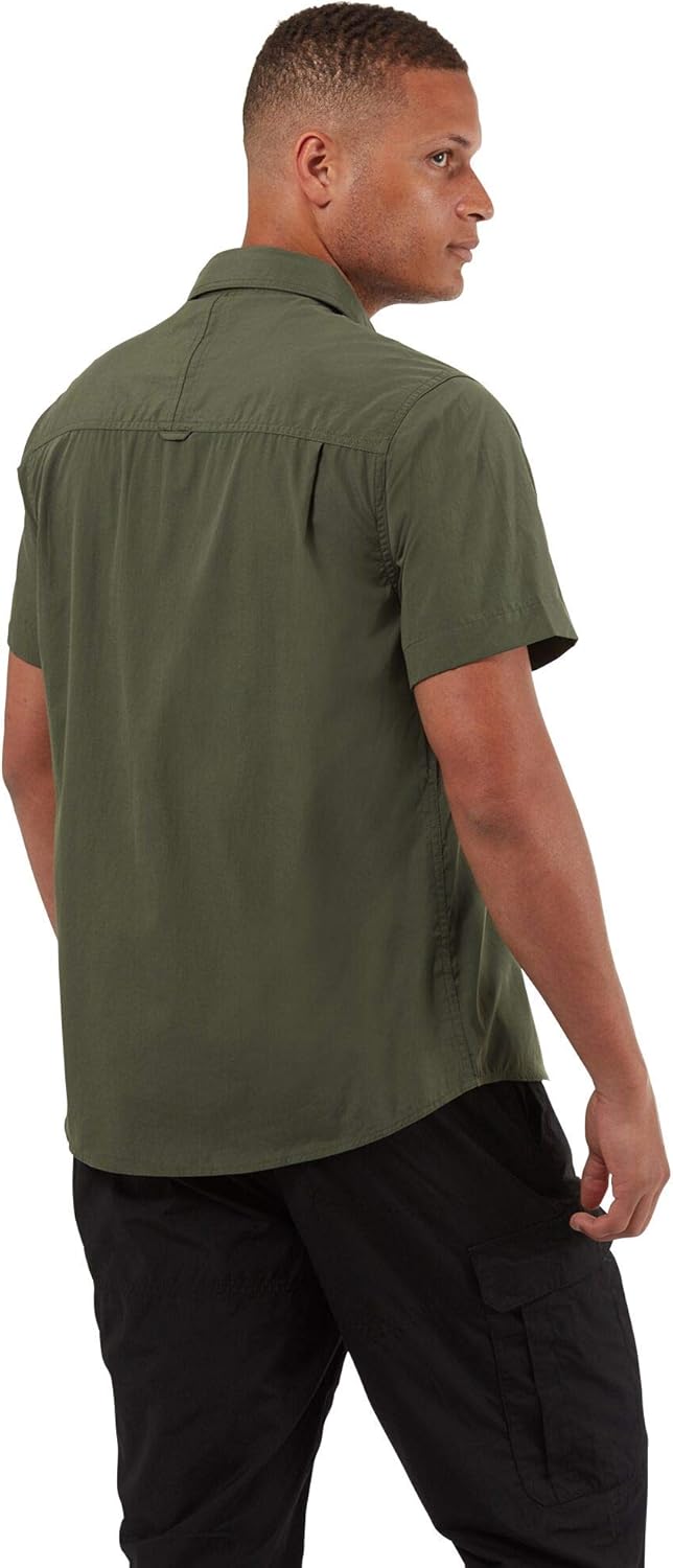 Craghoppers Herren Kiwi Kurzarm-Shirt Wanderhemd (1er Pack), Cedar