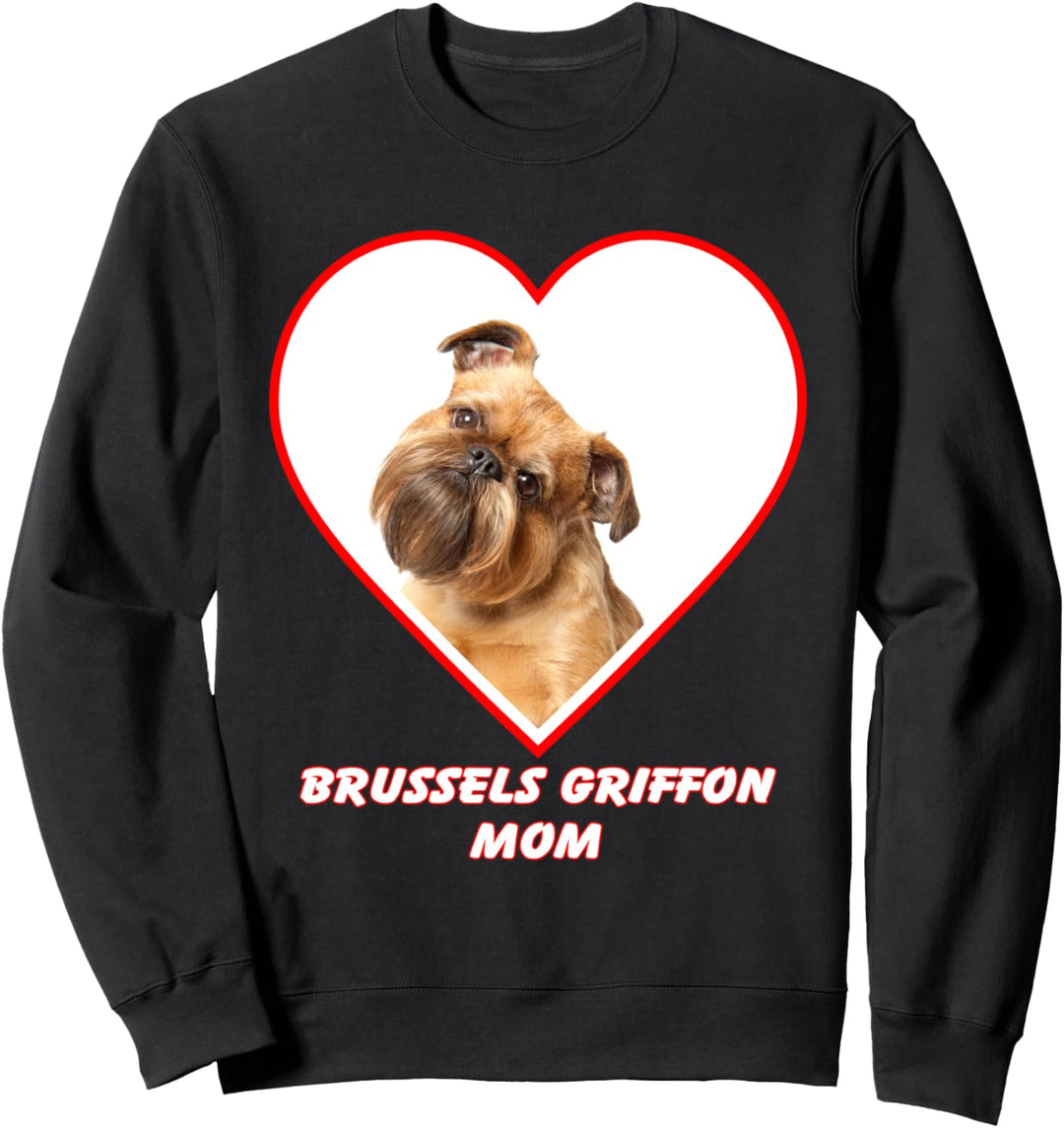 Brussels Griffon Dog Mom Sweatshirt