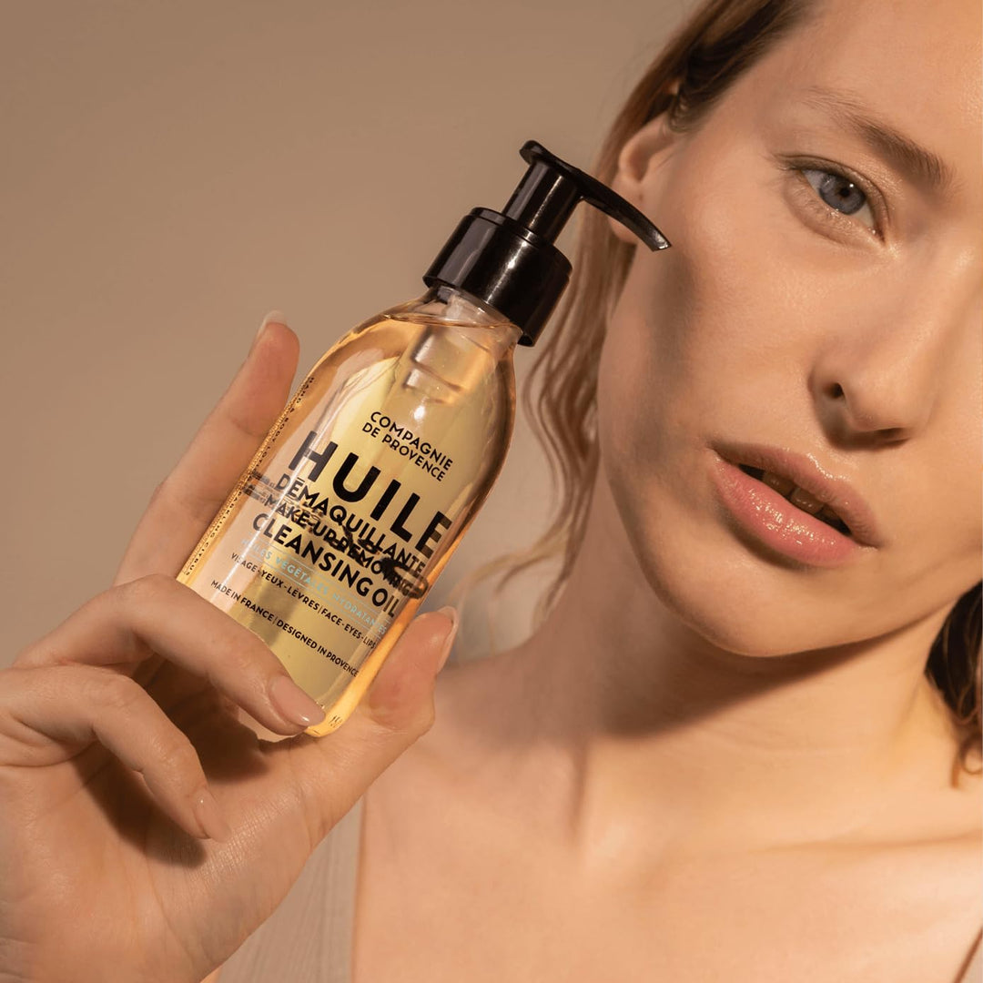 Compagnie de Provence Hydrating Cleansing Oil Karite 140 ml, Gesichtsöl, aus natürlichen,nhaltsstoff