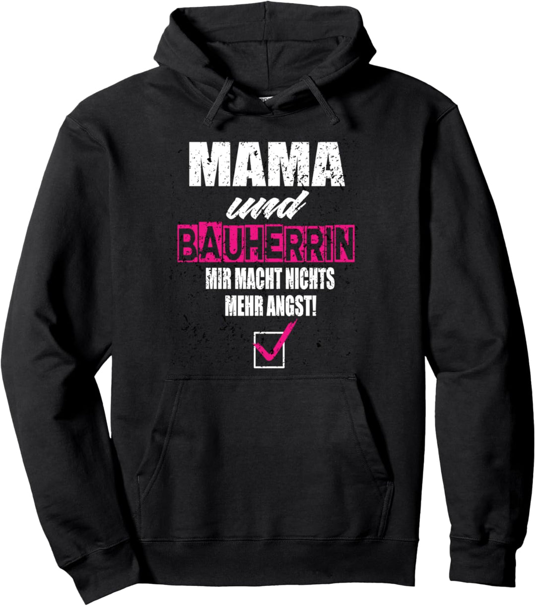 Bauherrin Geschenk Mama und Bauherrin Bauherrin Hausbau Pullover Hoodie