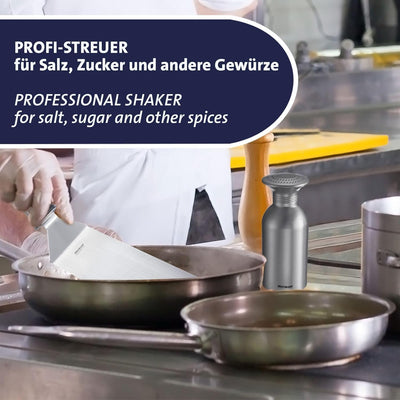 Westmark Gastro-Salzstreuer Omega – praktischer Gewürzstreuer für Gastronomie und Grossküche, auch f