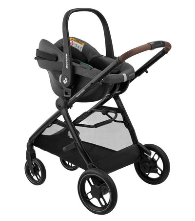 Maxi-Cosi Zelia S Trio Kinderwagen 3 in 1 Komplettset, Baby 0-4 Jahre, bis 22 kg, Zusammenklappbar,