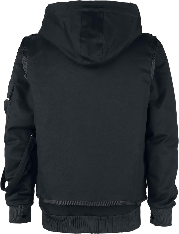 Heartless Malachi Jacket Männer Winterjacke schwarz L 100% Baumwolle Gothic