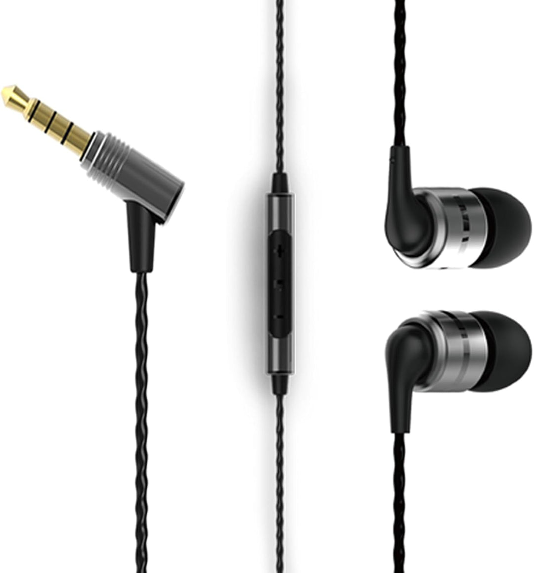 SoundMAGIC E80C Kabelgebundene Ohrhörer mit Mikrofon HiFi Stereo Audiophile Kopfhörer Geräuschisolie