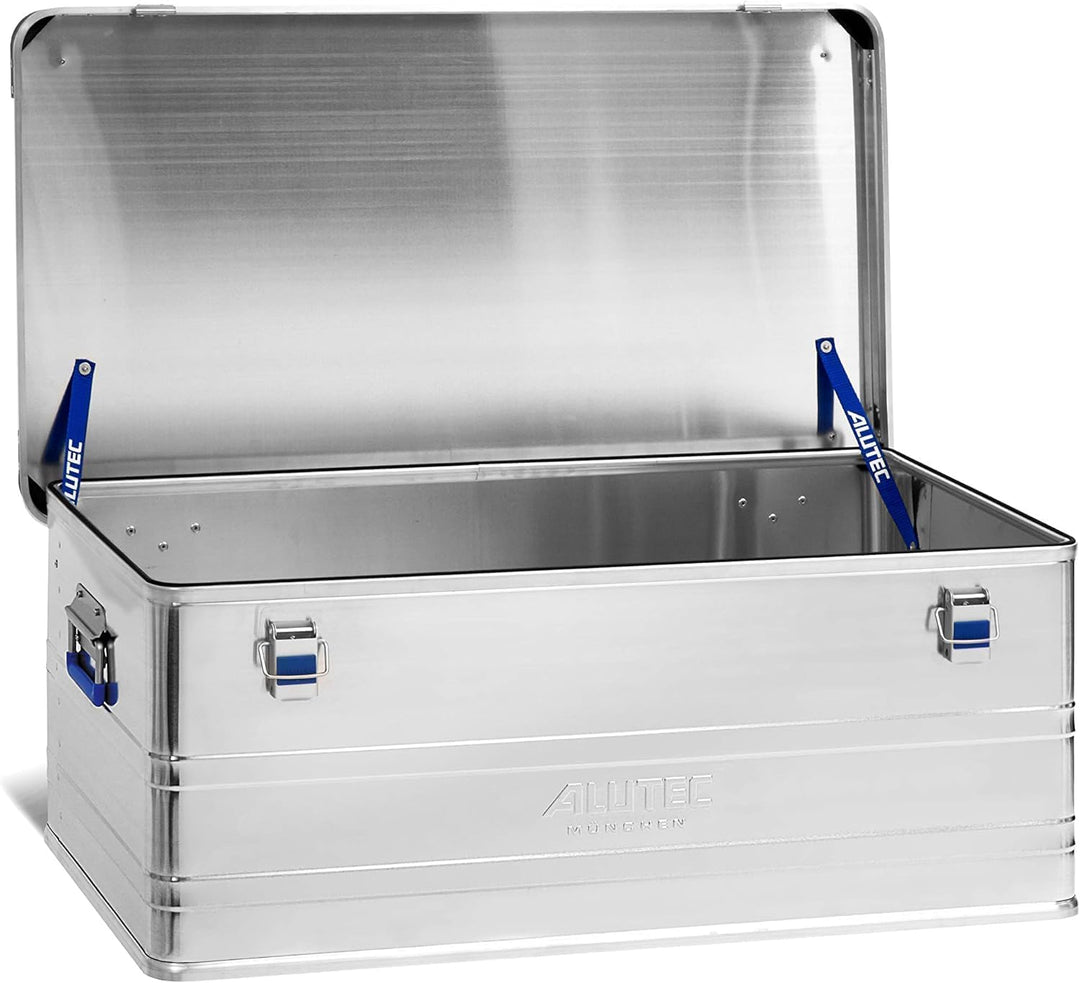 ALUTEC Aluminiumbox Industry 140 (Inhalt 140 l, Innenmasse (LxBxH) 870 X 460 X 350 mm, Staub-/spritz