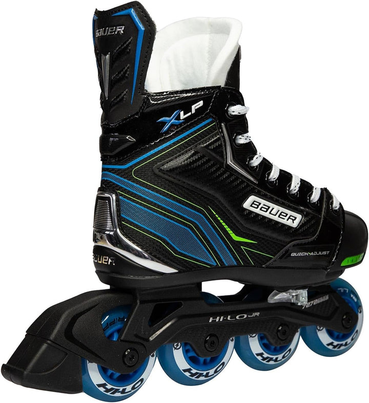 Bauer X-LP Inline Skate verstellbar Junior, Weite :R = Regular, Grösse:35-38.5
