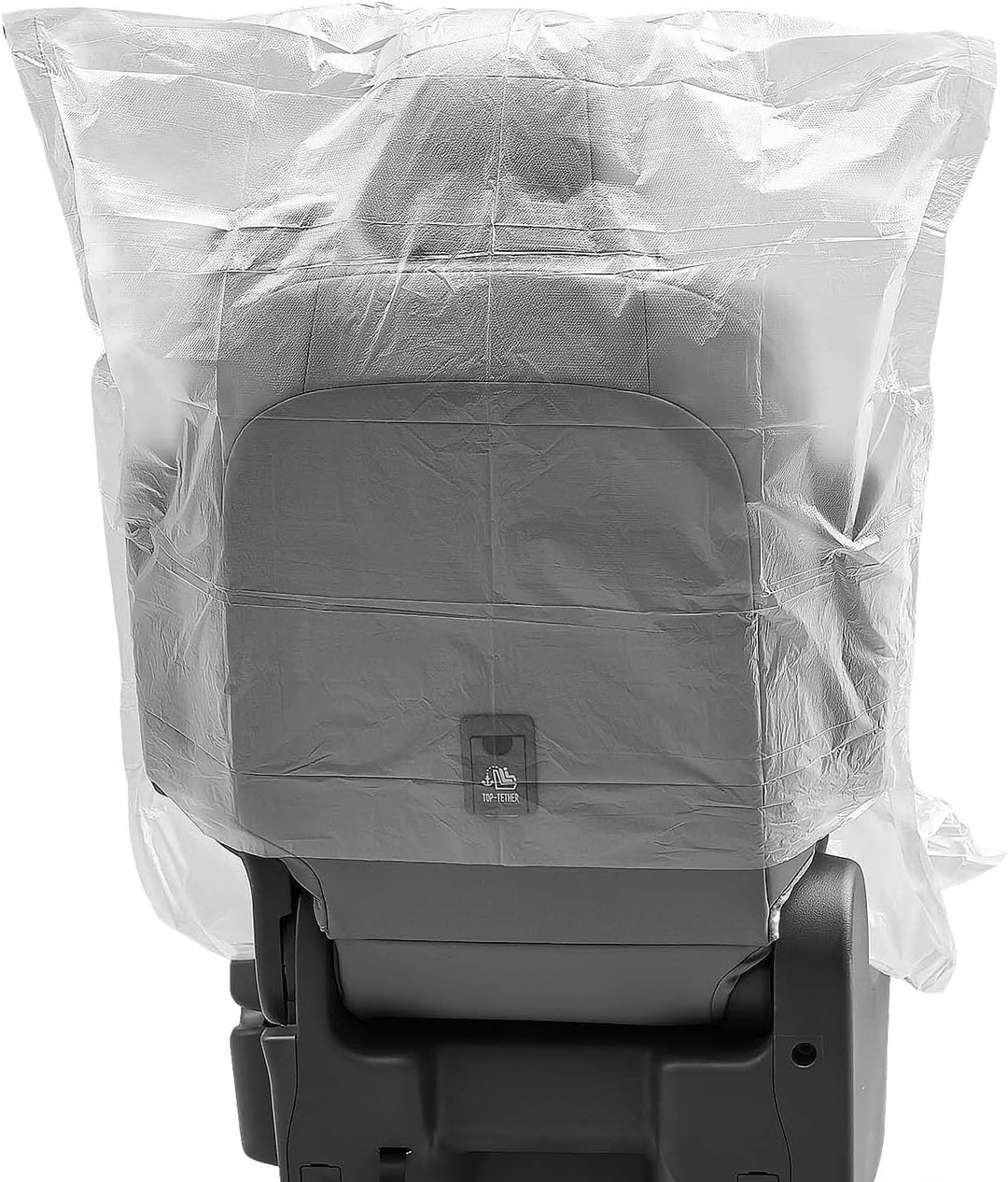 Einweg-Autositzbezüge aus Kunststoff, Fahrzeugsitzschutz, dick/einzeln gefaltet (20 g x 50 Stück)