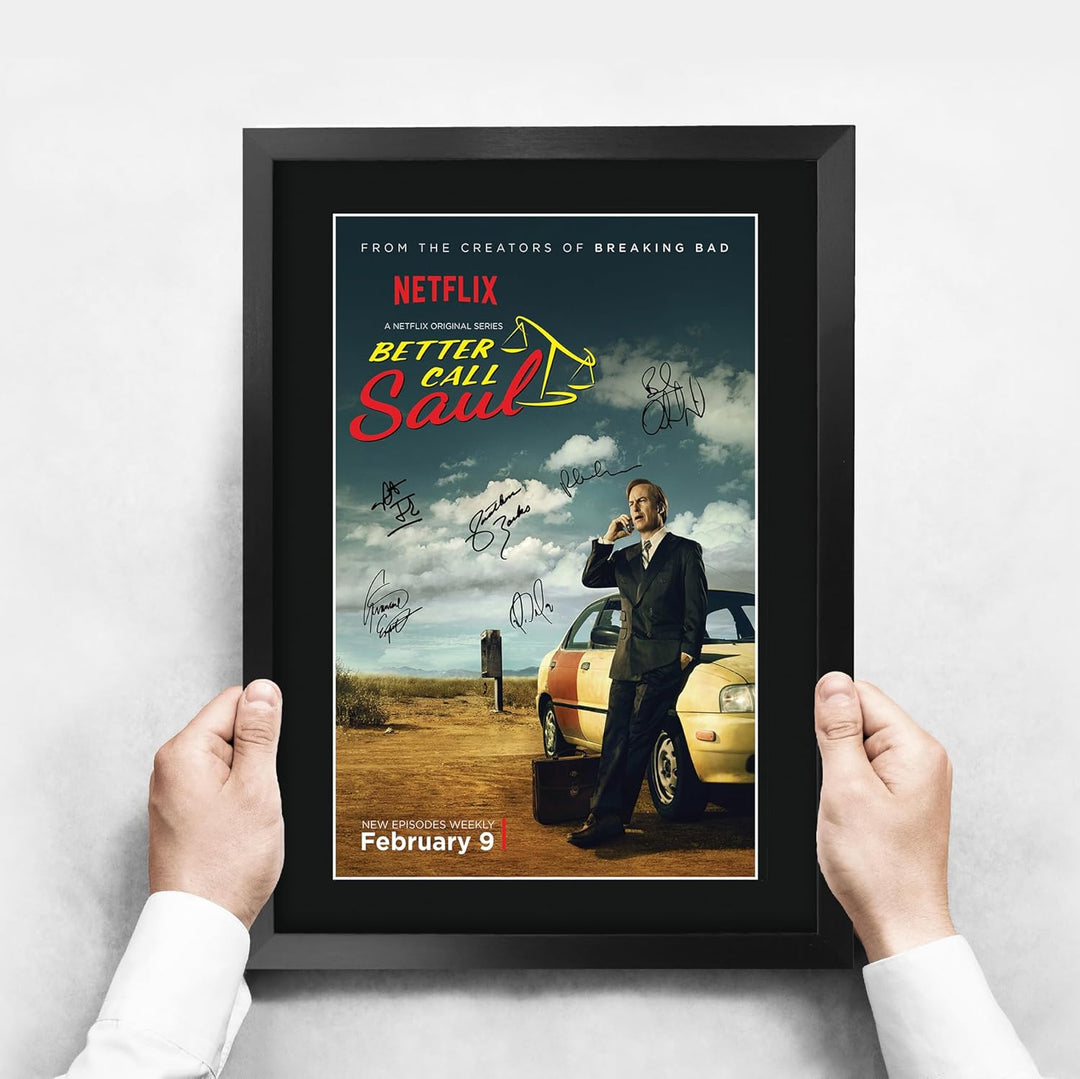 HWC Trading A3 FR Better Call Saul Bob Odenkirk Geschenke gedruckt Autogramm Bild für TV-Fanartikel