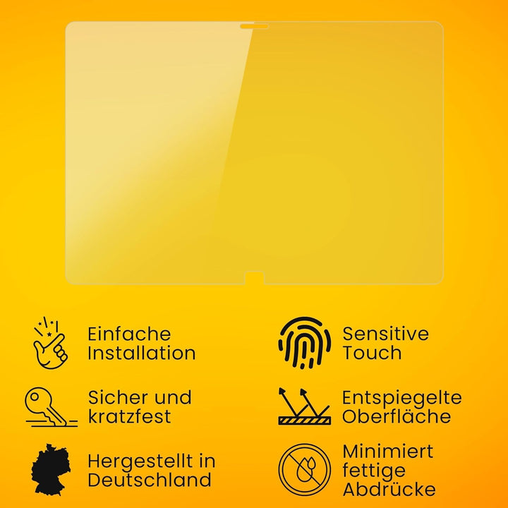 atFoliX Panzerfolie kompatibel mit Panasonic ToughPad 4K 20 inch Schutzfolie, entspiegelnde und stos