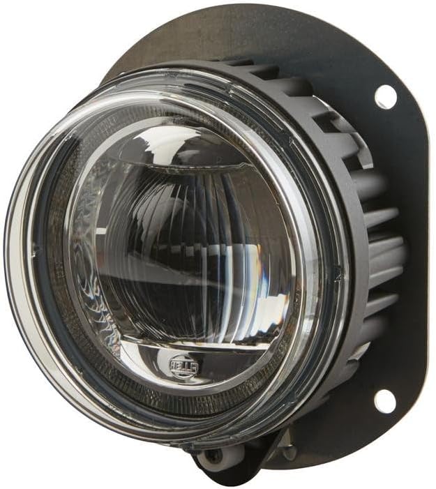 HELLA - LED/DE-Fernscheinwerfer - 90mm Performance L4060 - E1 3831/ECE-R112/ECE-R10/E1 7 - 1F0 011 9