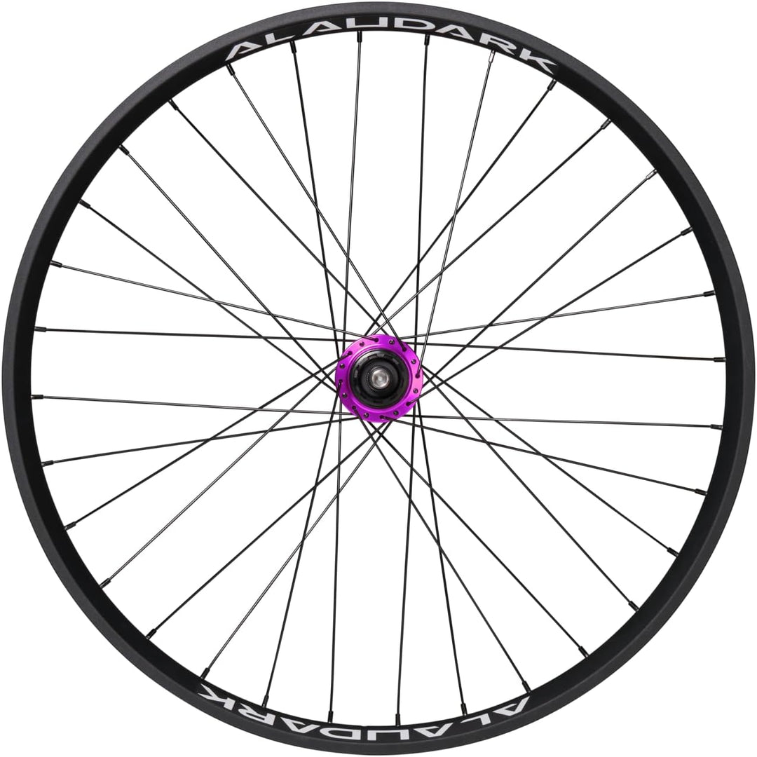 Alaudark Dirt Jump Bike Wheel D30 26" Double Wall Alloy 6-Bolts Disc Brake Mount with Alaudark Lark