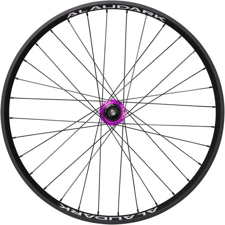 Alaudark Dirt Jump Bike Wheel D30 26" Double Wall Alloy 6-Bolts Disc Brake Mount with Alaudark Lark