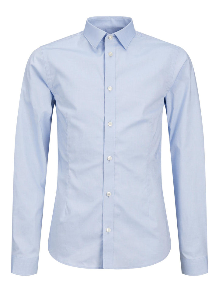 JACK & JONES Boy Oberhemd Oberhemd Junior 128 Cashmere Blue, 128 Cashmere Blue