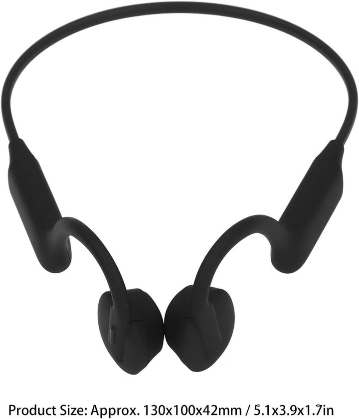 ciciglow K08 Knochenleitungskopfhörer, Bluetooth 5.3 Stereo-Kopfhörer mit Offenem Ohr, ENC-Rauschunt