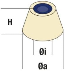 Rundluftfilter 76 x 45 x 82 mm