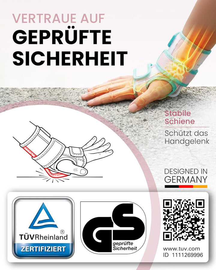 99FLIPS Schoner Inliner Kinder Knieschoner Kinder - Inliner Schoner Set - Schutzausrüstung - Knie un