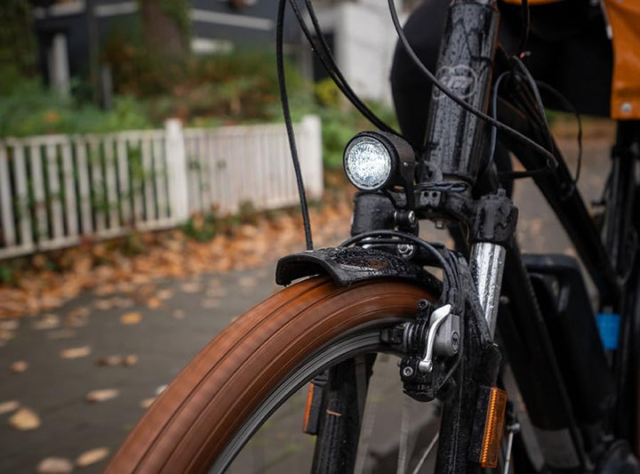 FL03 Frontlicht OSRAM LED, StVZO konform, 6V bis 58V, 1,8W, 50 Lux E-Bike Pedelec Schwarz