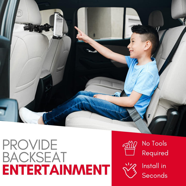 Macally HRMOUNTPROB KFZ-Halterung für Apple iPad Pro/Air/Mini, Tablets, Nintendo Switch, iPhone, Sma