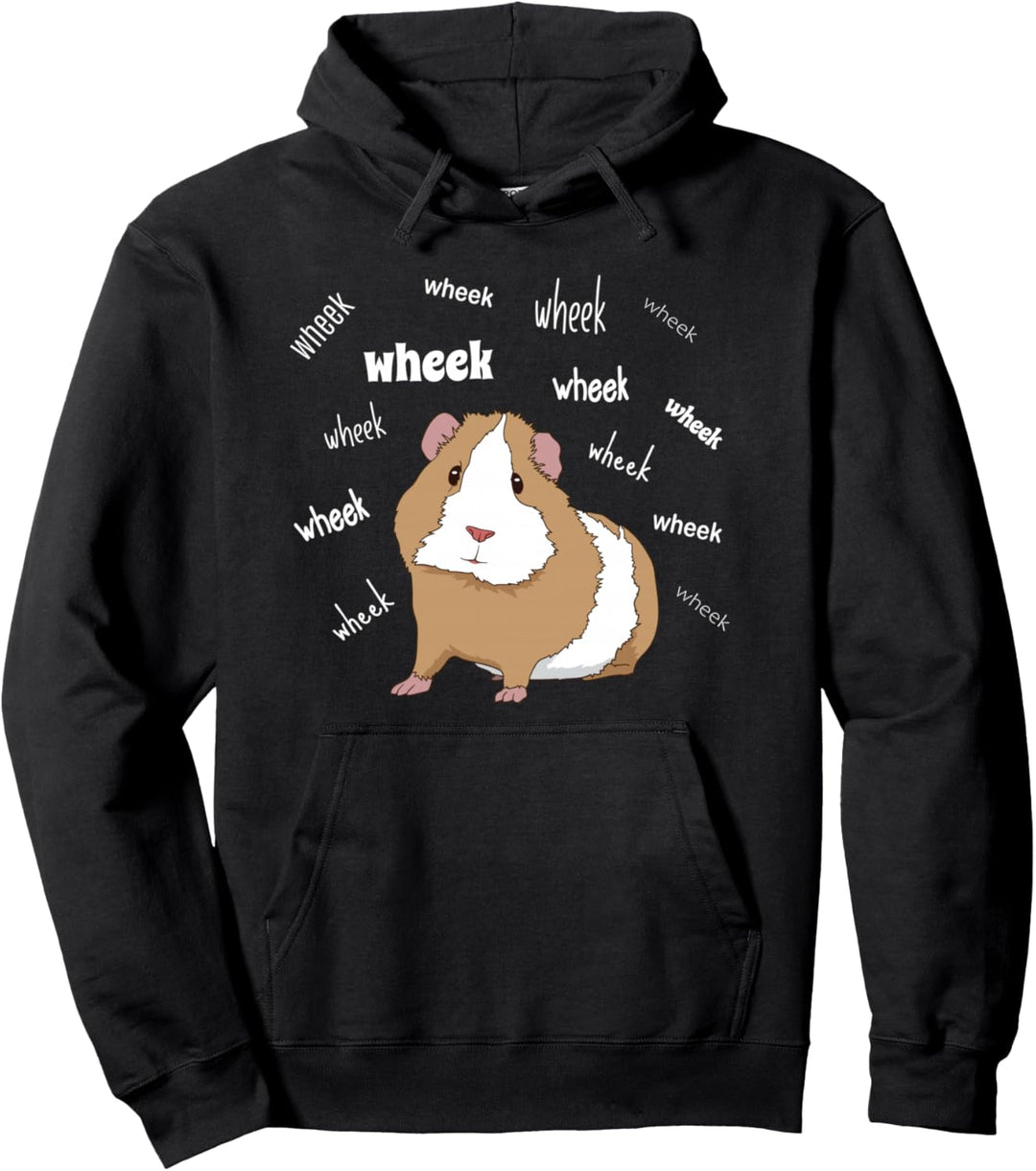 Zuhause ist wo meine Meerschweinchen sind Guinea Pig Pullover Hoodie