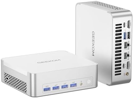 GEEKOM XT1 Mega AI Mini PC,14th Intel Ultra U9-185H Processor (16C/22T,up to 5.1 GHz),32G DDR5 2T SS