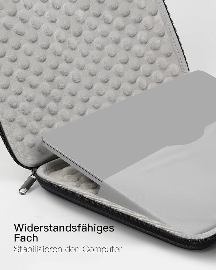 Inateck Eva stossfeste Laptoptasche kompatibel mit 14 MacBook Pro M3/M2/M1 Pro/Max 2023-2021, 13 Mac