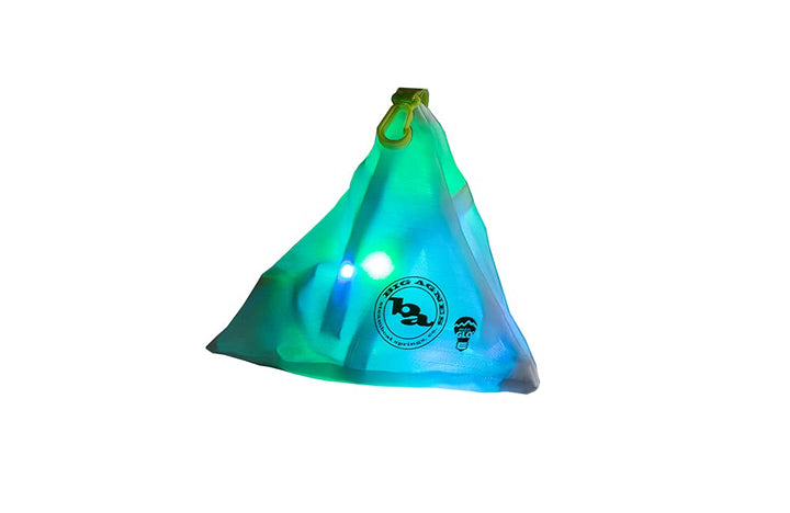 Big Agnes Inc Unisex Big Agnes mtnGLO Zelt und Campinglicht, Blau/Grün, Einheitsgrösse Blau / Grün,