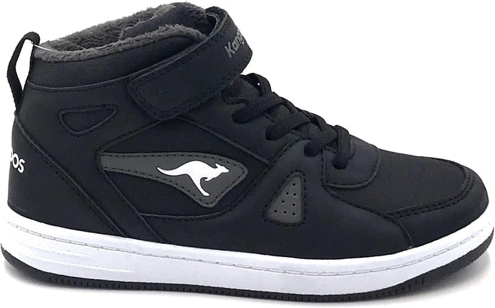 KangaROOS Unisex Kinder K-cp Kalley Ii Ev Sneaker 28 EU Jet Black Steel Grey, 28 EU Jet Black Steel