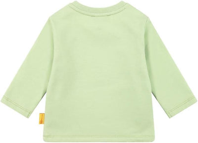 Steiff Baby-Jungen Langarm Einfarbig Sweatshirt, Seacrest