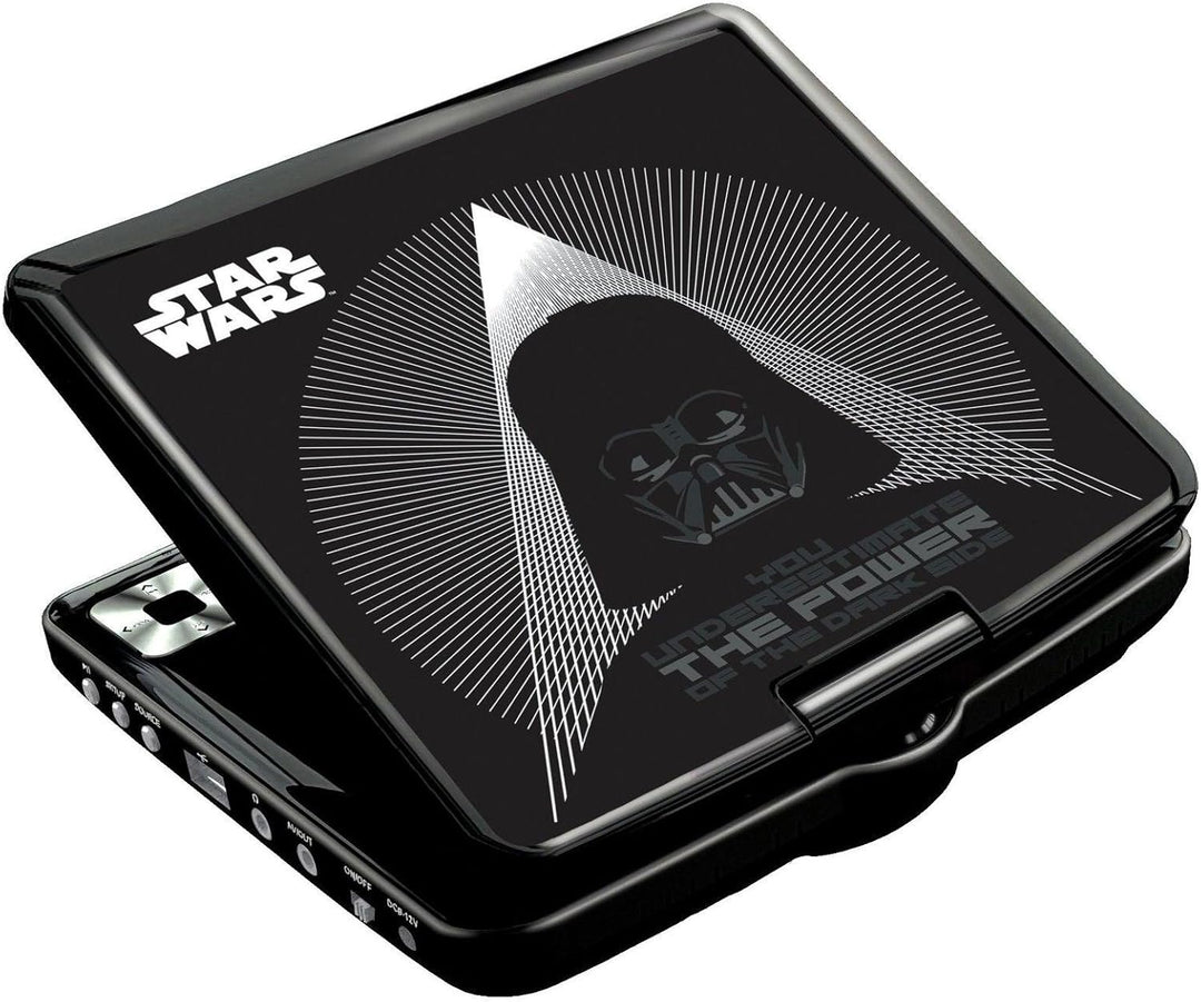 Star Wars-The Clone Wars Darth Vader Yoda Jedi Jungen Portable DVD Player - schwarz Einheitsgrösse S
