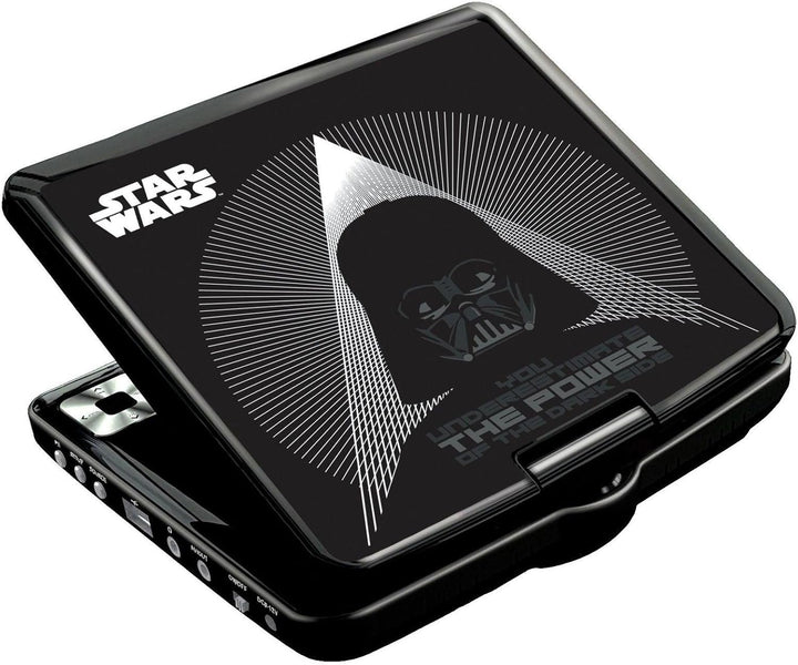 Star Wars-The Clone Wars Darth Vader Yoda Jedi Jungen Portable DVD Player - schwarz Einheitsgrösse S