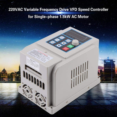 1.5kW 220VAC VFD Frequenzumrichter , industrielle Automatisierung Umrichter mit variabler Frequenz f