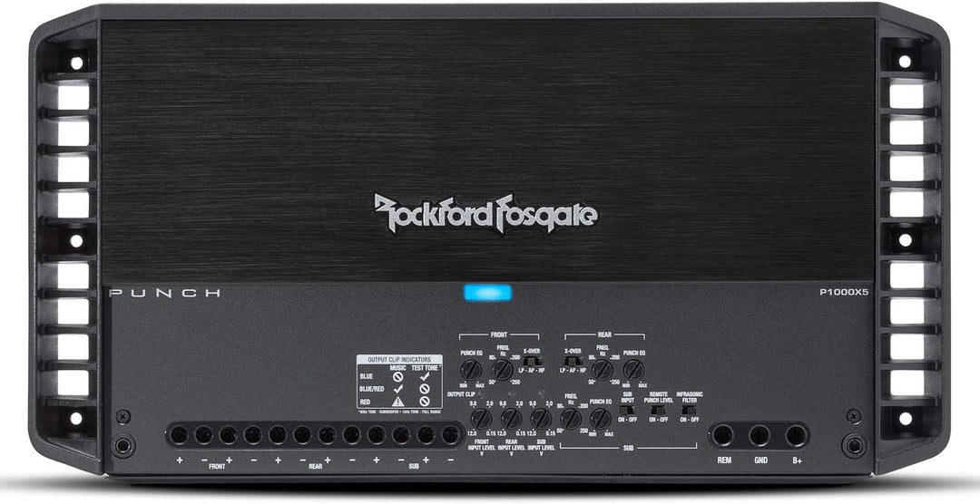 Rockford Fosgate P1000X5 Kanäle