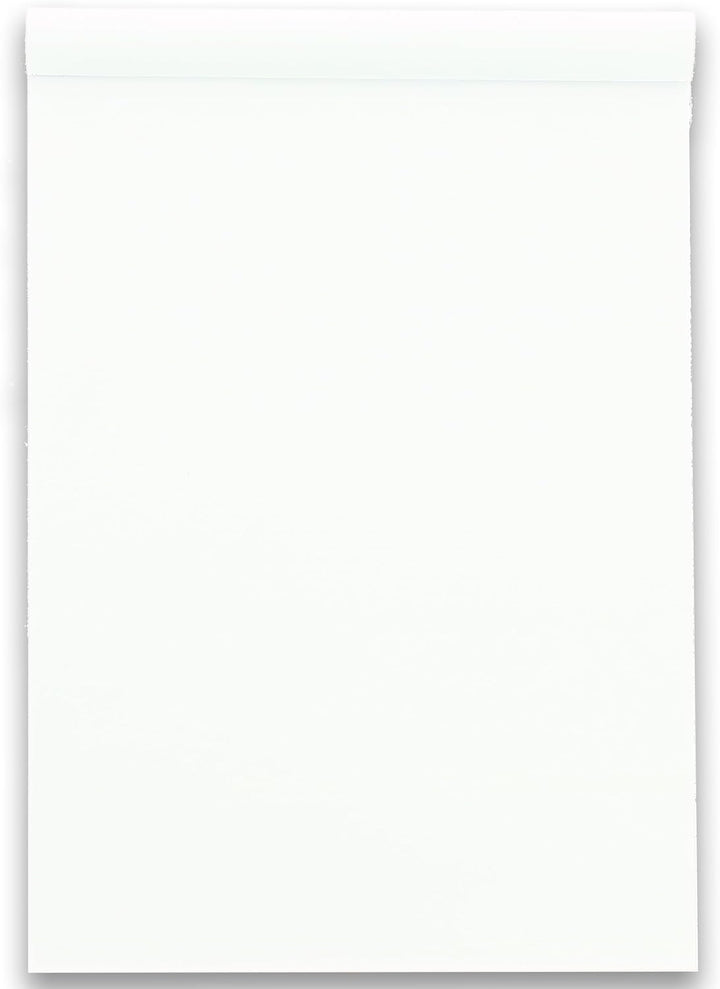 Landré Notiz-Block ohne Deckblatt A4 blanko, 50 Blatt, schwarz, 10 Stück Single, Single