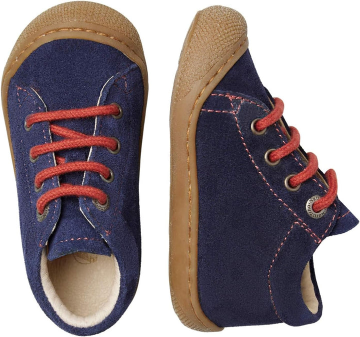 Naturino Lauflernschuhe aus Veloursleder 17 EU Mitternachtsblau, 17 EU Mitternachtsblau