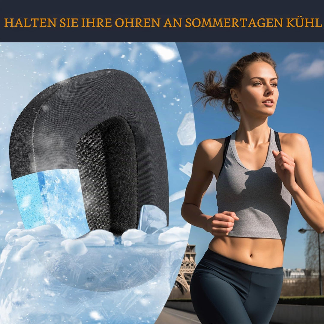 SOULWIT Kühlgel Ersatz Ohrpolster für Corsair Void/Void v2/Void Pro/Void Elite/Surround kabelgebunde