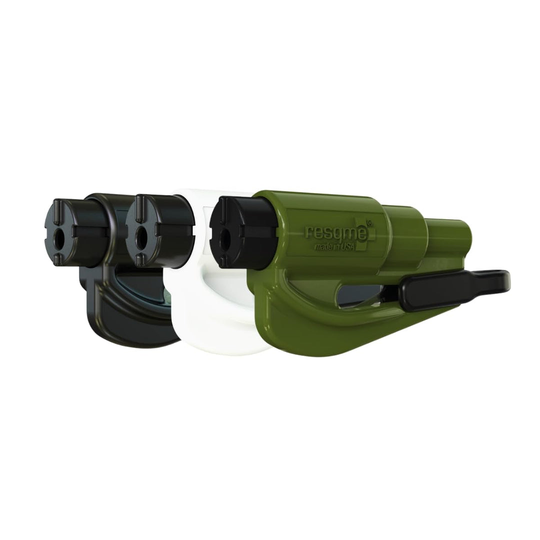 RESQME Original-Notfall-Auto-Fluchtwerkzeug, Schlüsselanhängerformat, 2-in-1 Gurtschneider/Fensterbr