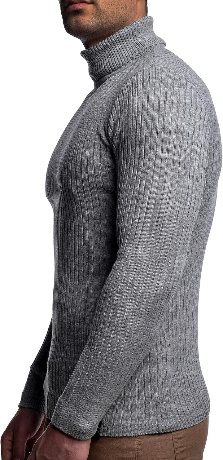 Karl´s People Herren Rollkragen-Pullover Herren Rolli S-5 XL • Rollkragenpullover für Herren mit Str