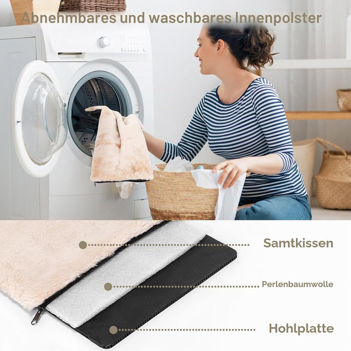 Petsfit Katzentragetasche, von Fluggesellschaften zugelassen, erweiterbare Haustier-Tragetasche, zwe