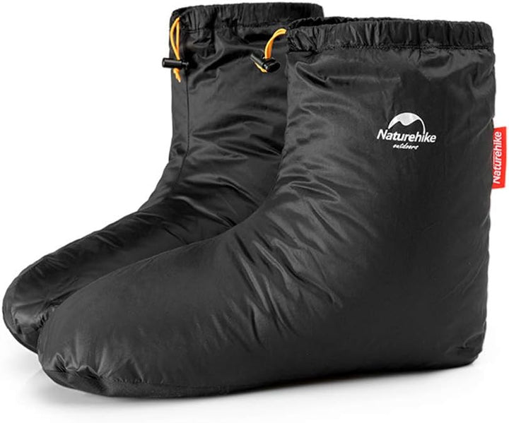 Tentock Daunenschuhe Gänsedaunen Socken Bettschuhe Winter WarmeHausschuheOutdoorWasserdichtSchlafzim