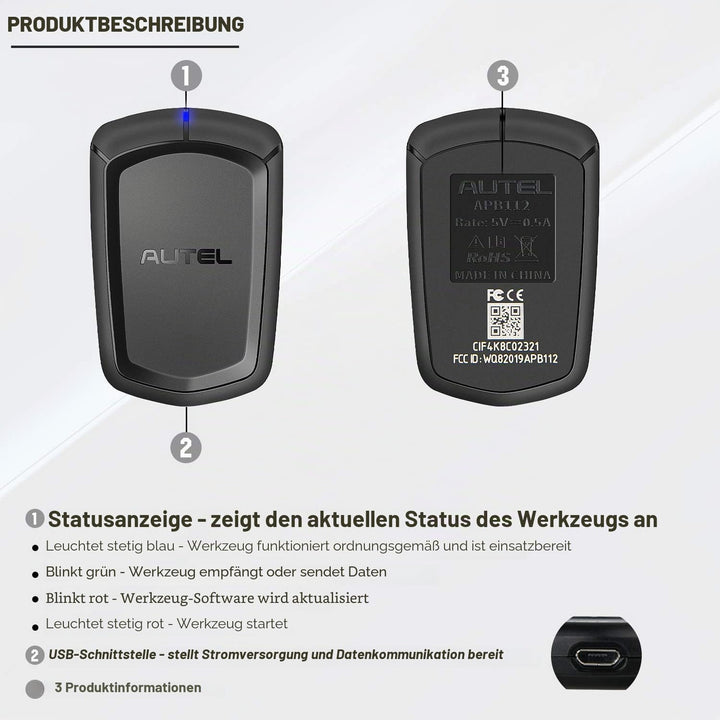Autel APB112 Auto Smart Schlüssel Simulator für Autel MaxiIM IM508, IM608, IM608 PRO, MX808IM und OT