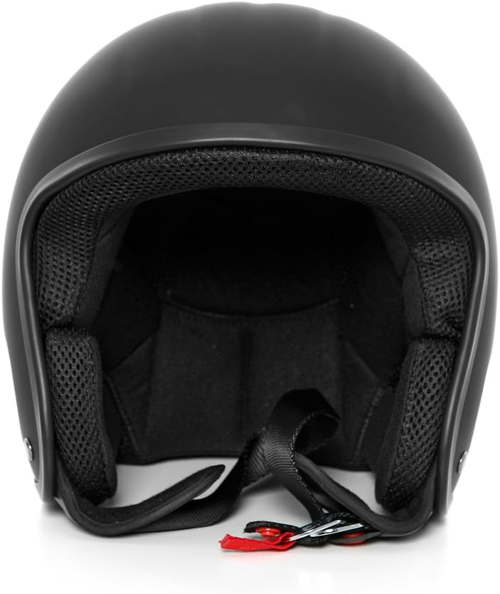 Bores Gensler Kult Jethelm, ECE 22.05, 2 in 1, Schwarz-glanz, Grösse 2XS 50-51 cm (ECE) oder M1 55 c