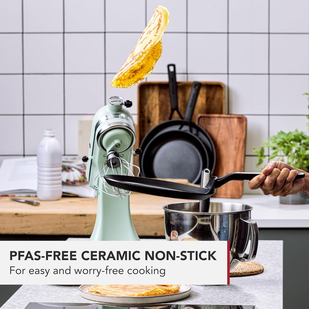 KitchenAid Classic Forged Pfannkuchenpfanne (24cm), hart anodisiert, PFAS-freie gesunde keramische A