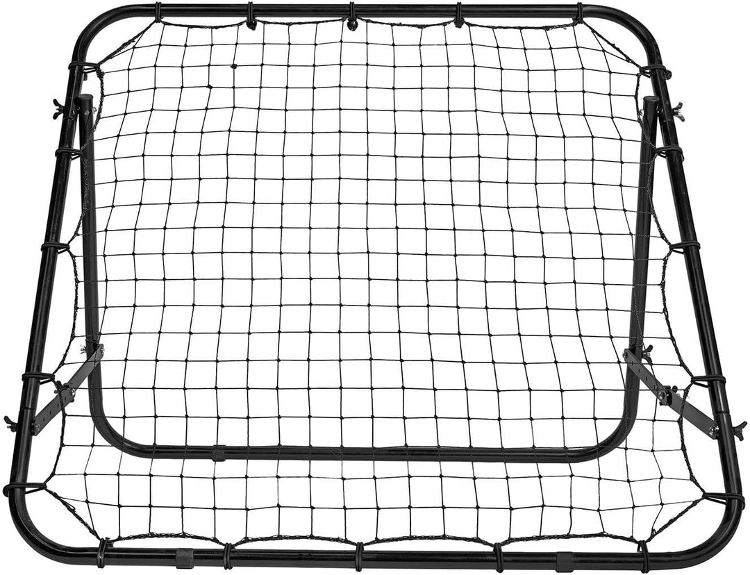 Virtufit Verstellbarer Fussball-Rebounder Pro - Kickback - Tchouck - 84 x 84 cm / 100 x 100 cm / 124