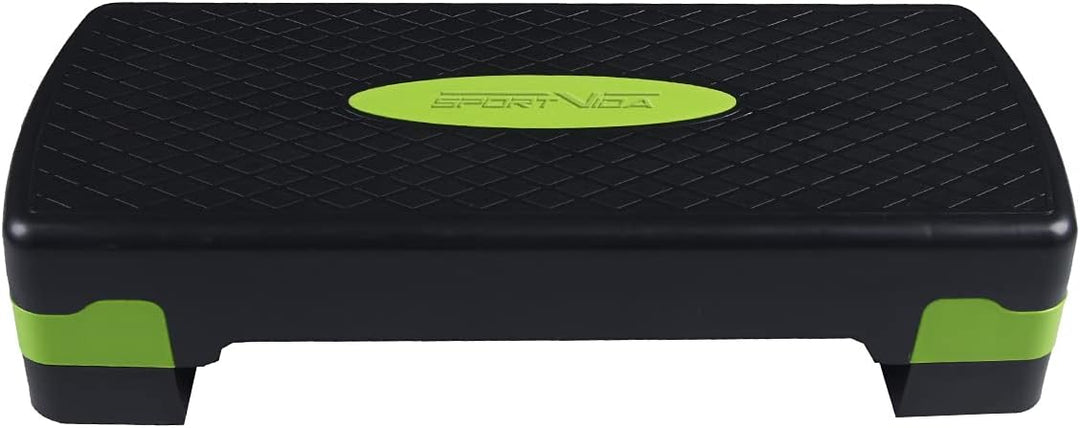 SportVida Steppbrett für Aerobic - Stepper für zuhause Training - Stepper Fitness - Fitnessgeräte fü